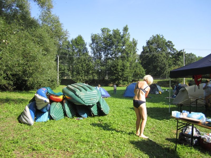 Stodola Nové Mlýny - tábořiště