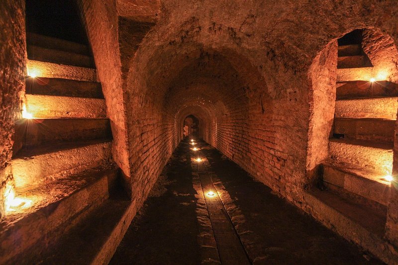 Středisko pevnost Josefov, Bastion I a podzemí